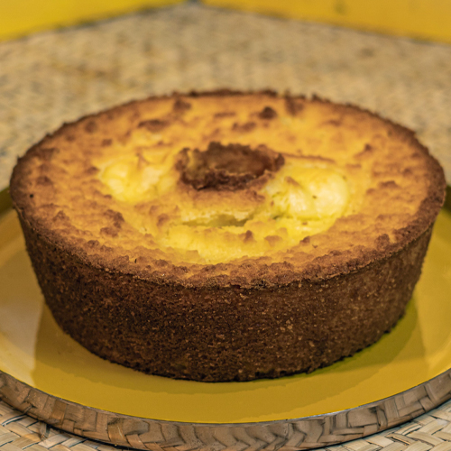 Mandioca com Requeijão