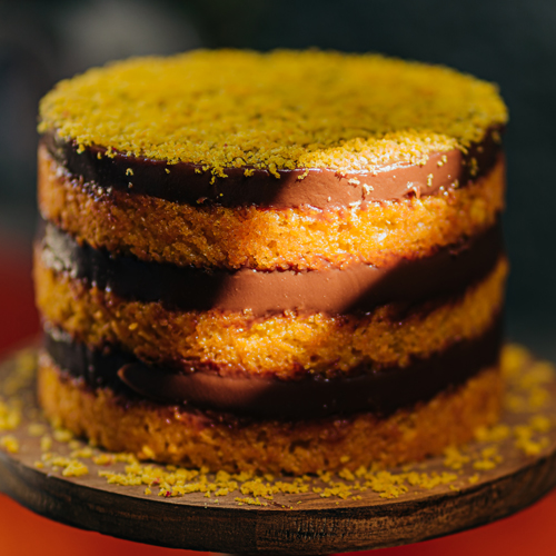 Naked Cake Cenoura